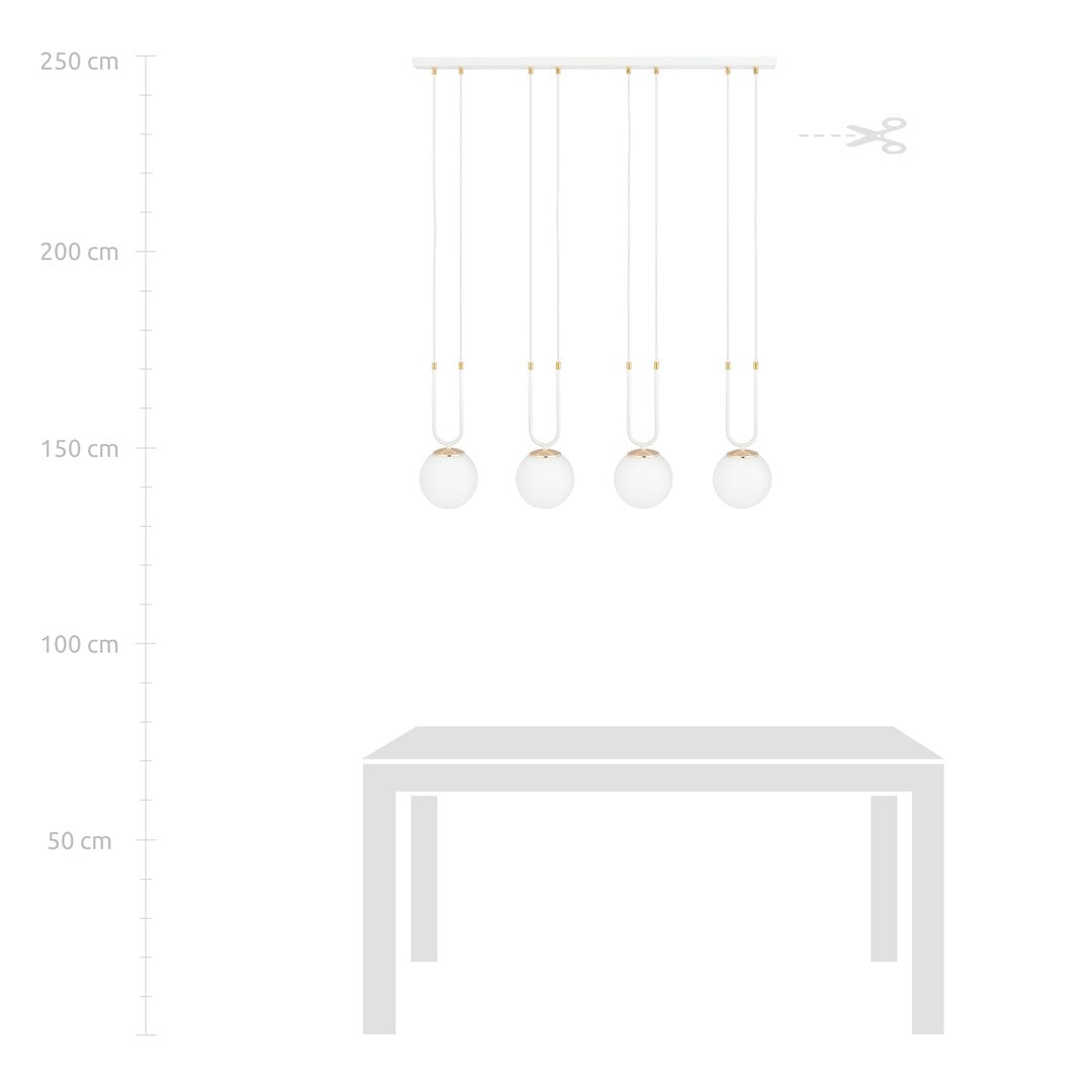 Glam 4 White/Opal