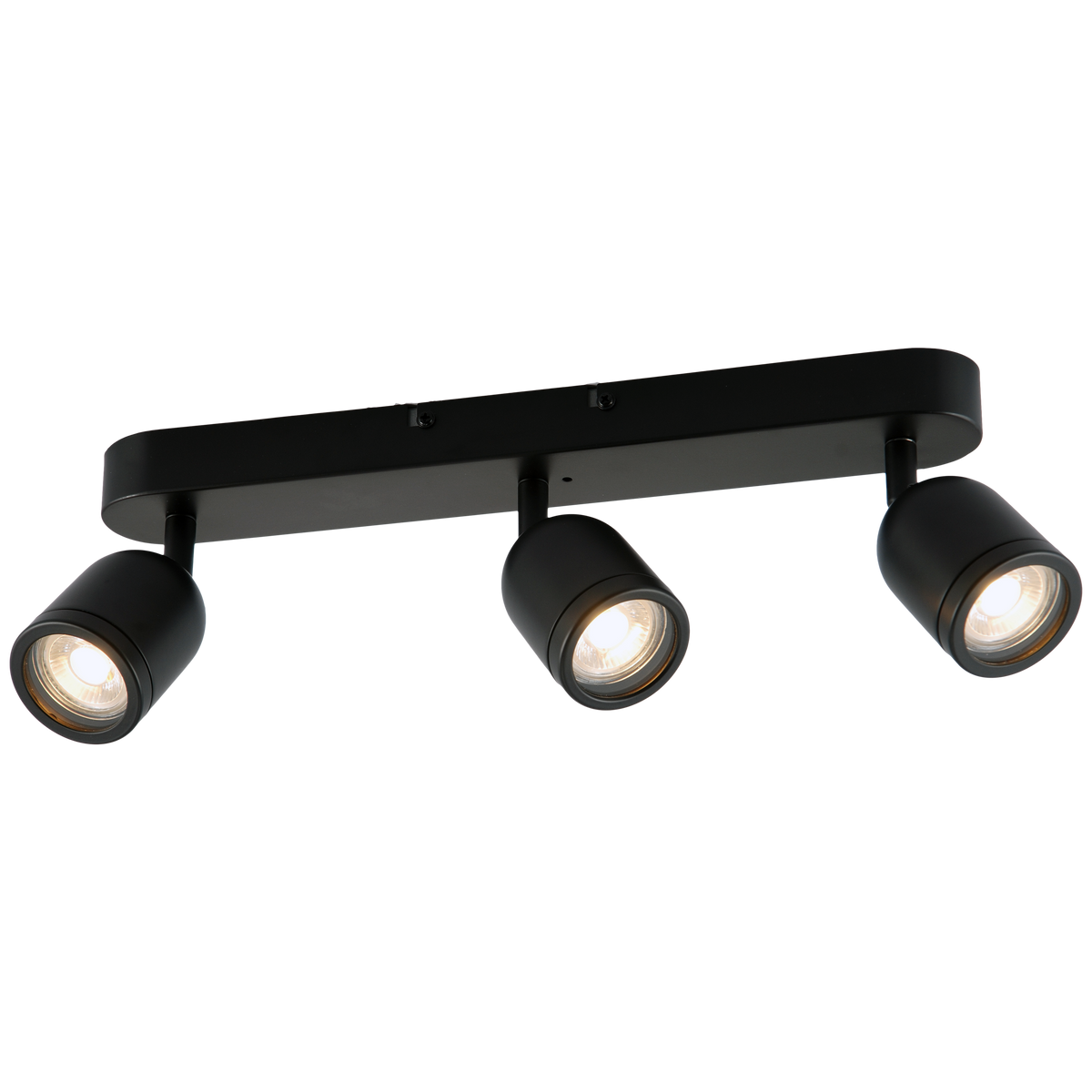 Ceiling Lamp Porter 3XGU10 IP44 Black