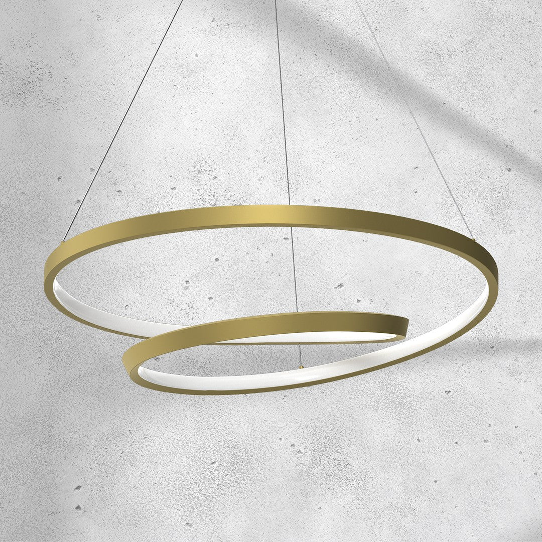 Pendant Lamp Lucero Gold 48W LED