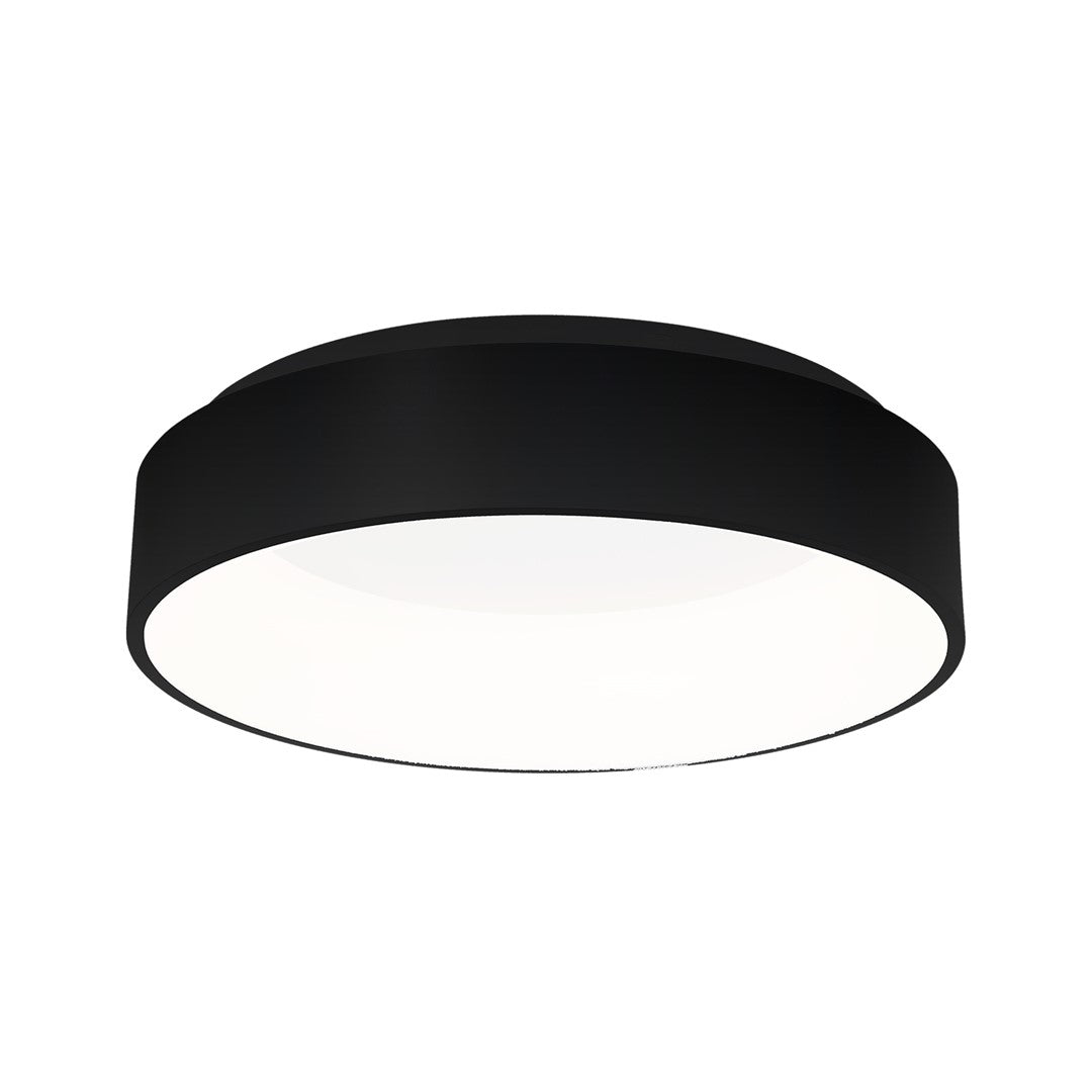 Ohio Ceiling Lamp 45cm Matt Black Built In LED Light Source