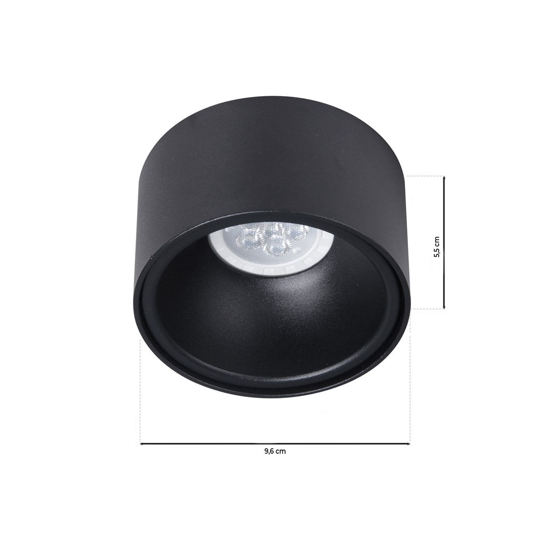 Bali Black Stylish Spotlight Upgrade Matt Alloy Finish