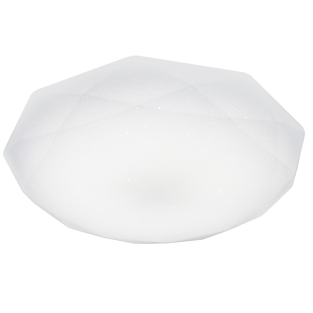 Hex Ceiling Lamp 50cm Great Value LED Light Source Included
