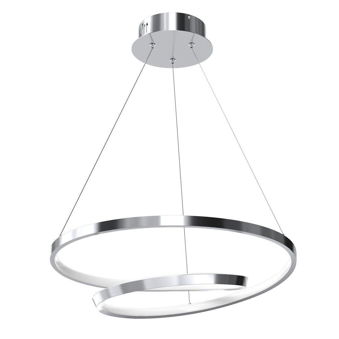 Pendant Lamp Lucero Chrome 48W LED