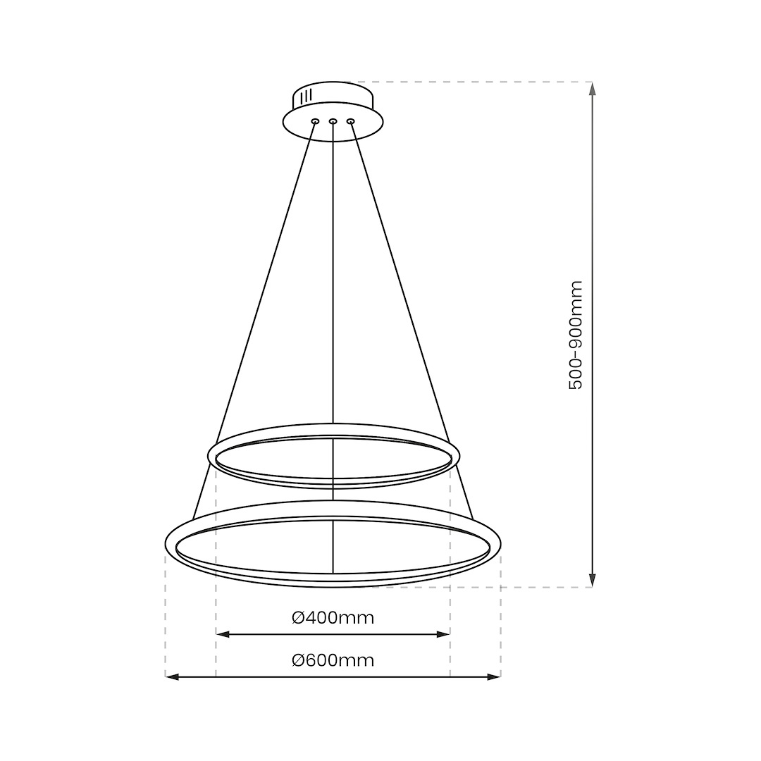 Ceiling Lamp TURNER 32W LED