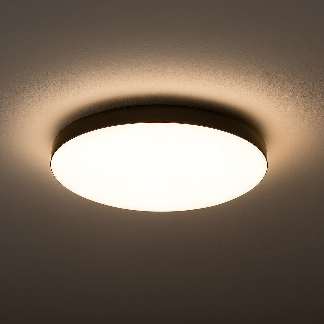 Ceiling Lamp Maya Black 15W LED Ip44 Ø330 Mm