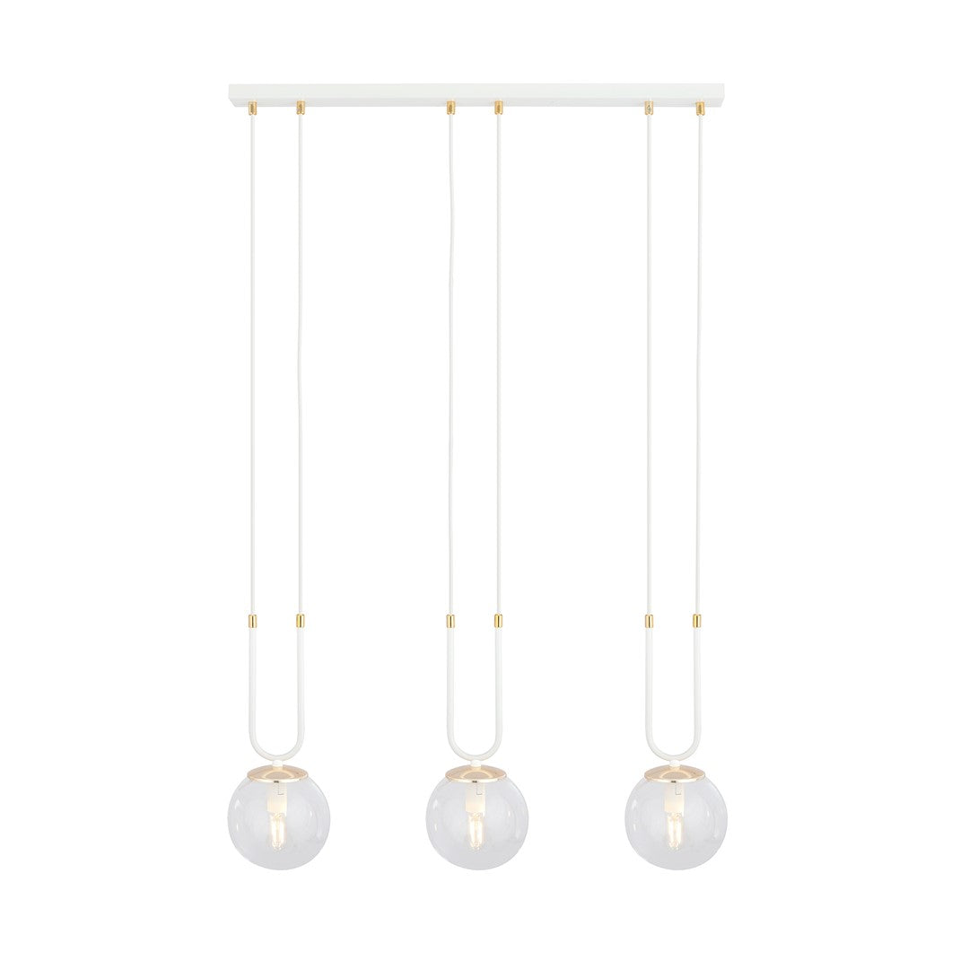 Glam 3 White/Transparent