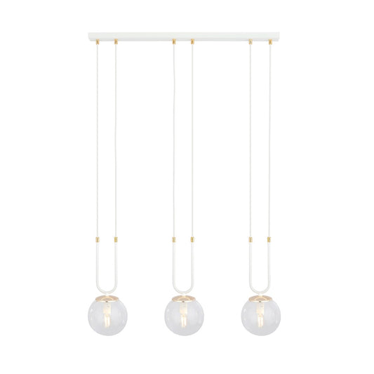 Glam 3 White/Transparent