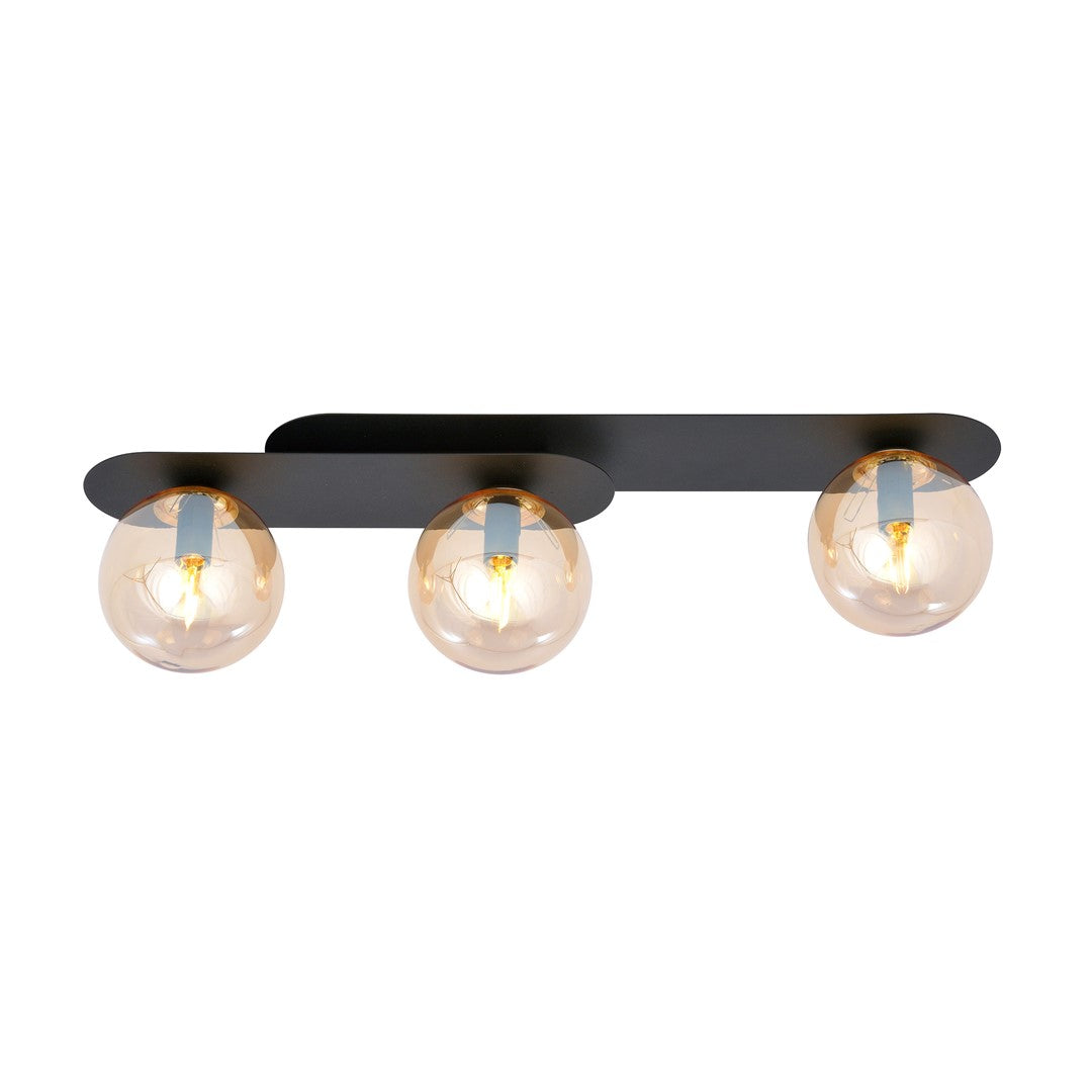 Plaza 3 Black/Miodowy