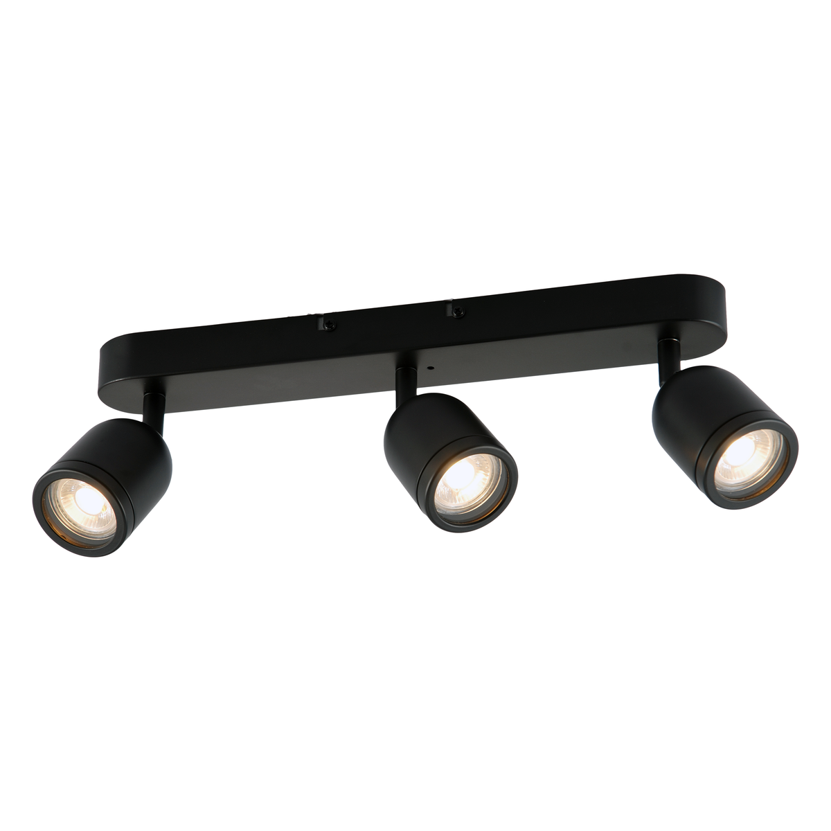 Ceiling Lamp Porter 3XGU10 IP44 Black
