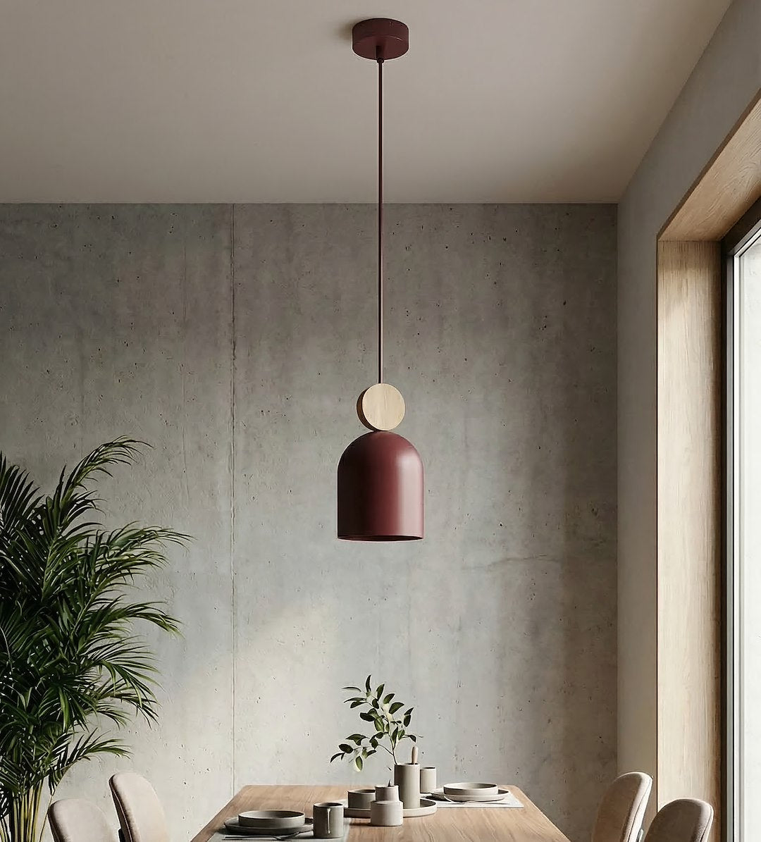 Mesi 1 Burgundy
