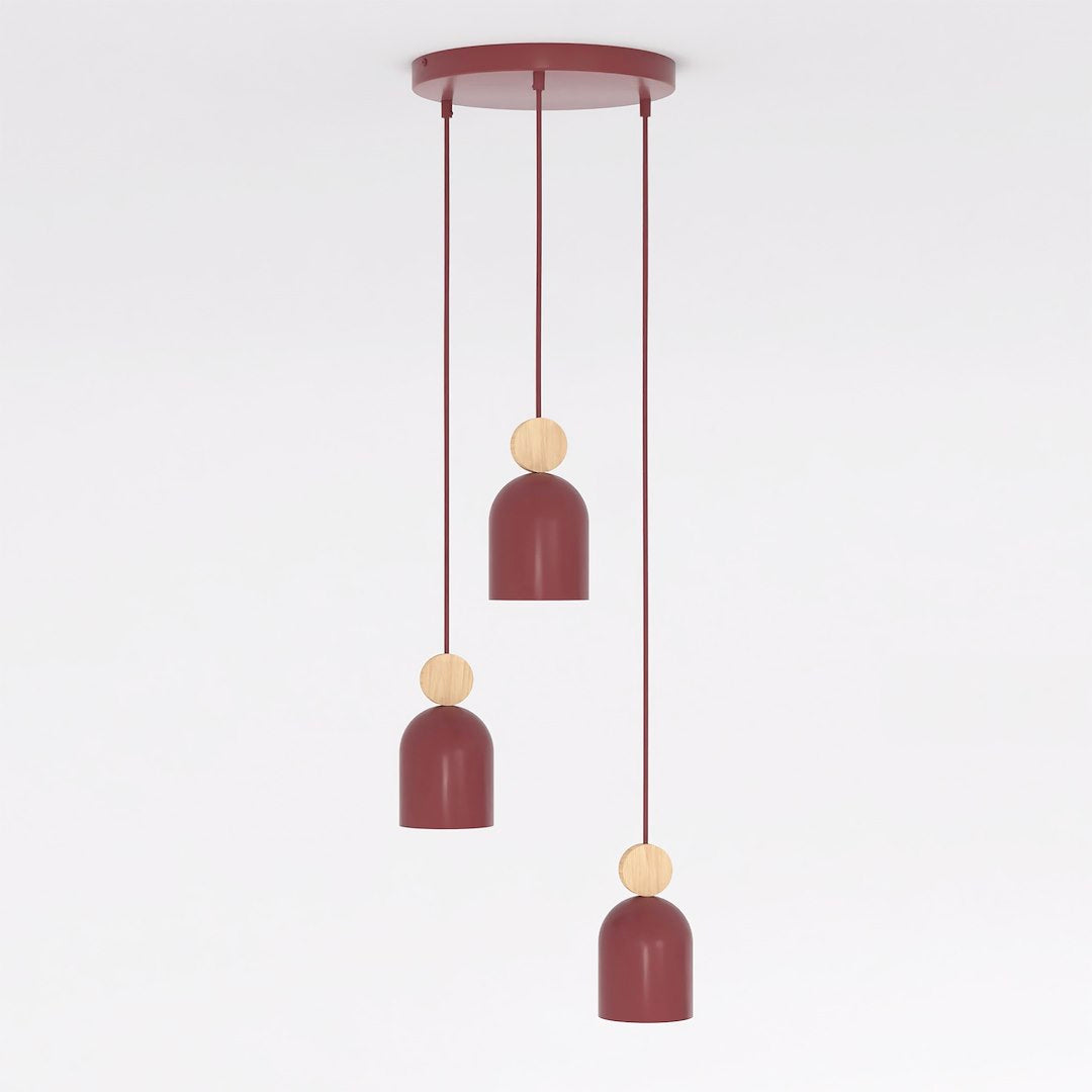 Mesi 3 Prem Burgundy