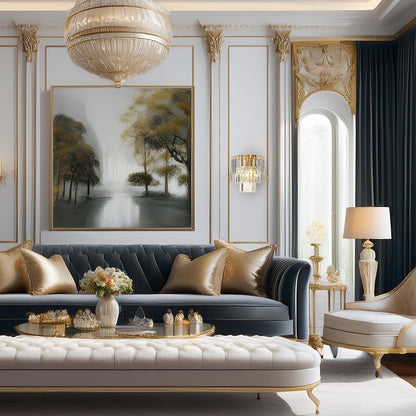 Wall Lamp Milano 2XE14 Gold