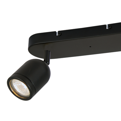 Ceiling Lamp Porter 2XGU10 IP44 Black