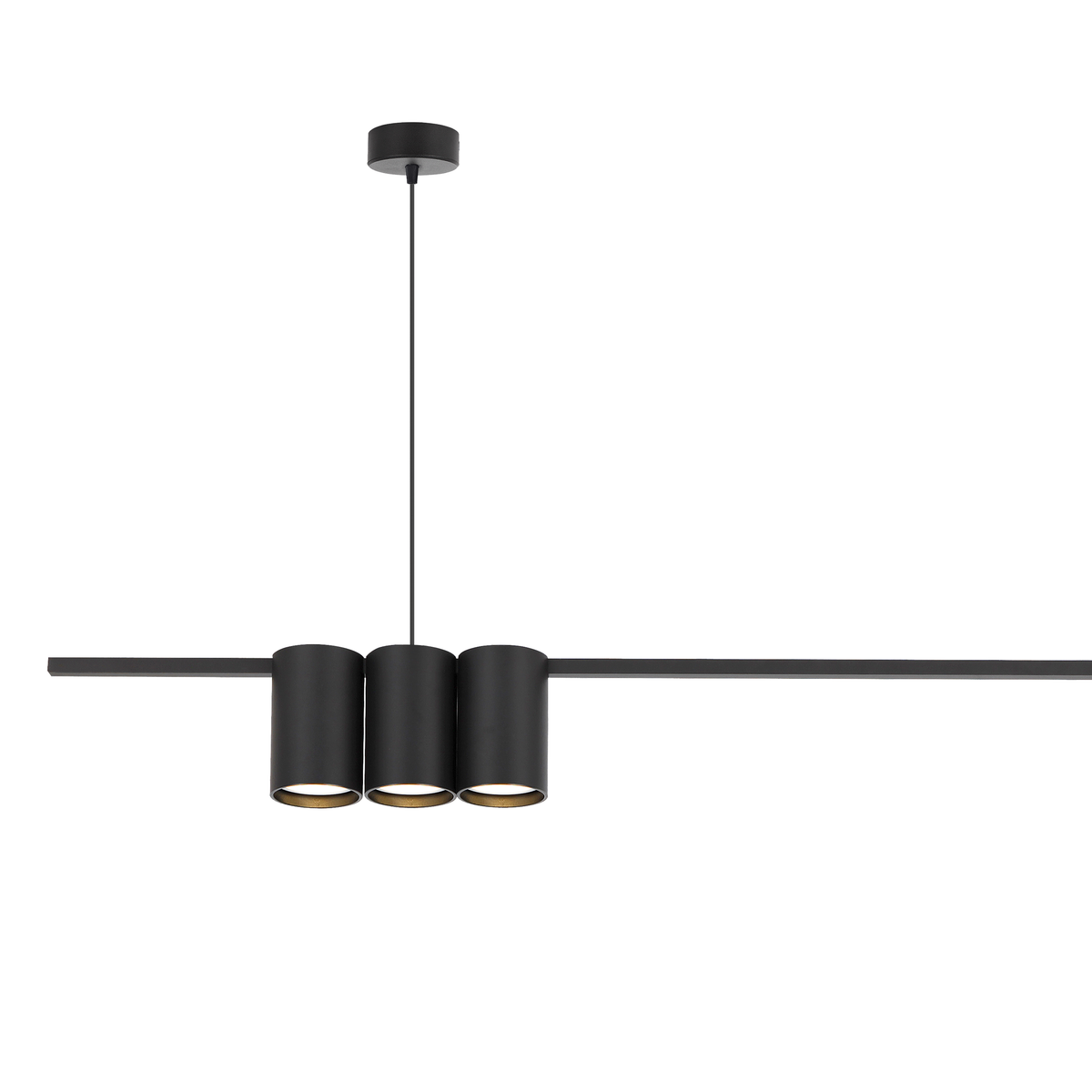 Pendant Light (Strip) Genesis Black 5xGU10