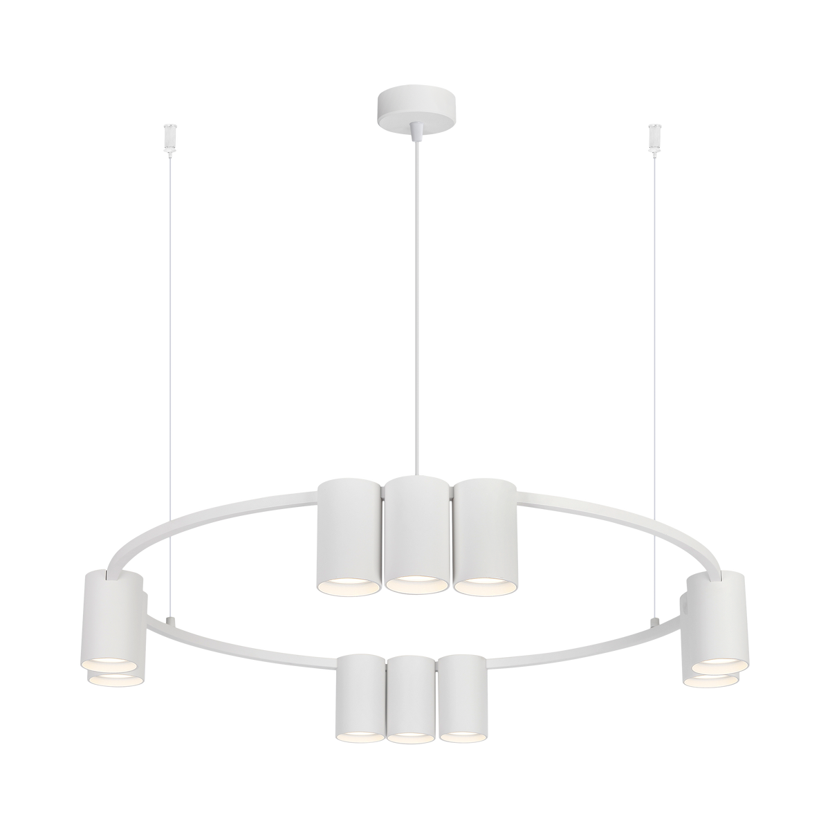 Pendant Light (Circle) Genesis White 10xGU10