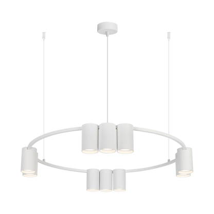Pendant Light (Circle) Genesis White 10xGU10