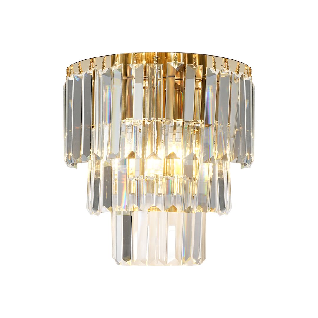 Wall Lamp Milano 2XE14 Gold