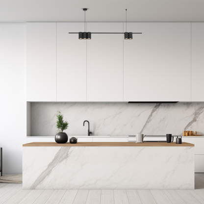 Pendant Light (Strip) Genesis Black 5xGU10