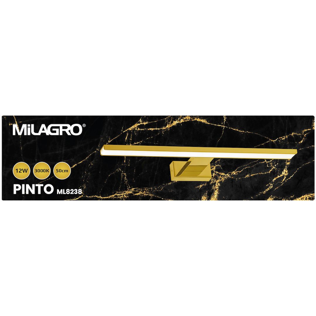 Wall Lamp Pinto Gold 12W LED 50cm