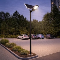 Kobra Ii Solar Lamp 400W 2400Lm 4000K Ip65 Grey