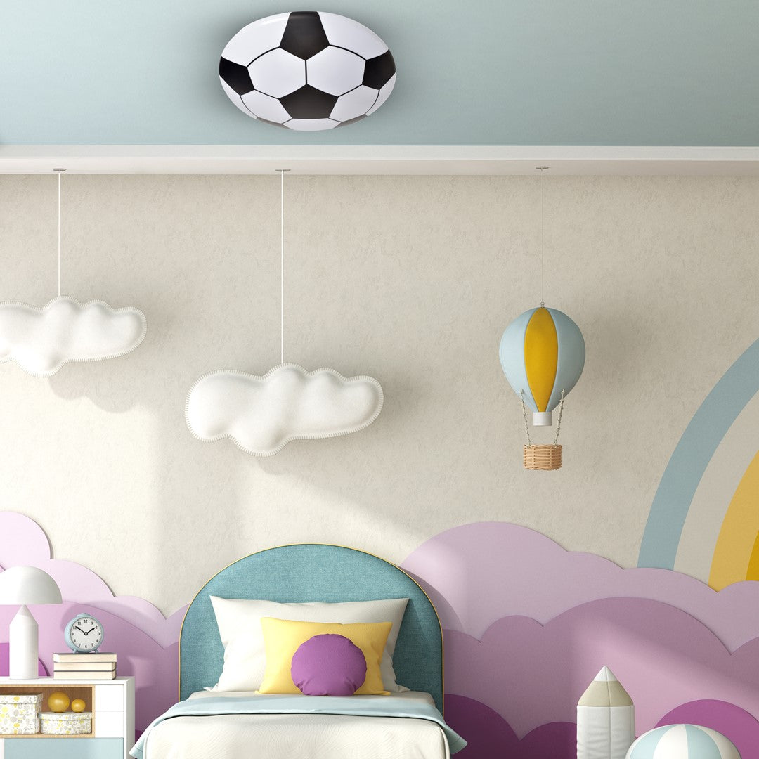 Ball LED 40 cm Wall Or Ceiling Lamp Fun Bedroom Playroom