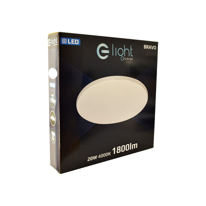 Ceiling Lamp Bravo Led 39cm White Indoor/Outdoor