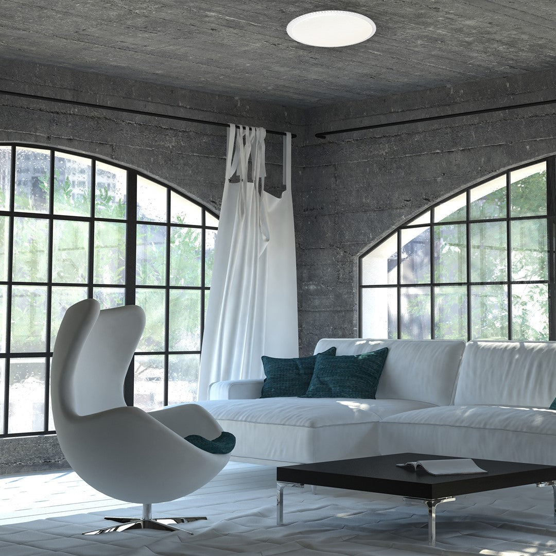 Cruz LED Ceiling Light 40cm Remote Control Included