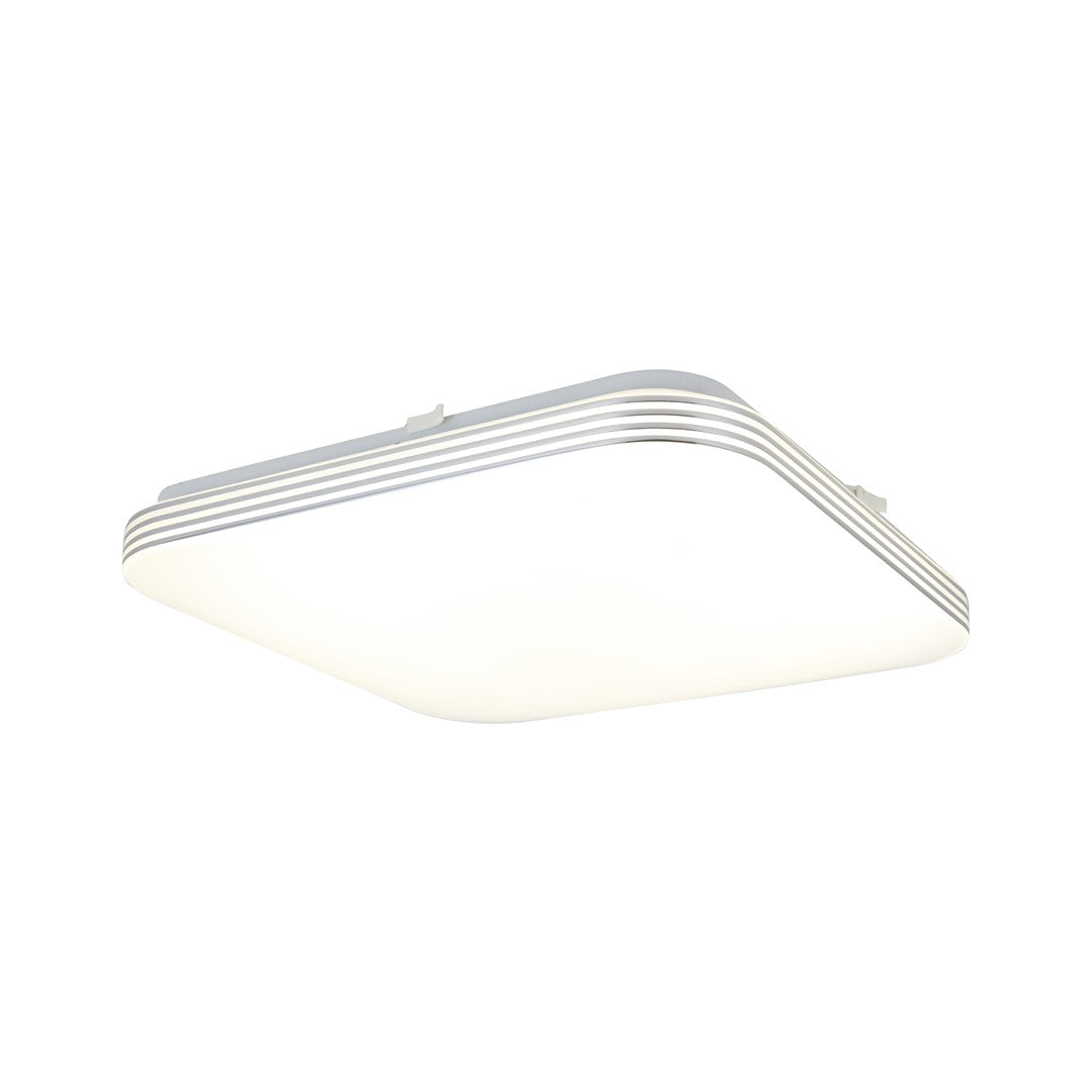 Ajax Led Ceiling Lamp 26cm Cool White And Chrome