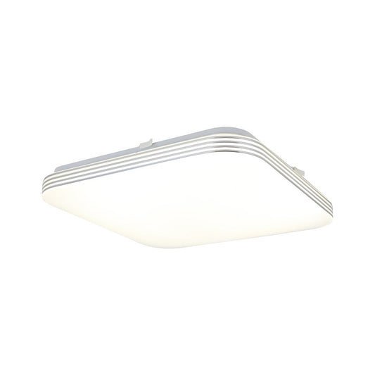 Ajax Led Ceiling Lamp 26cm Cool White And Chrome