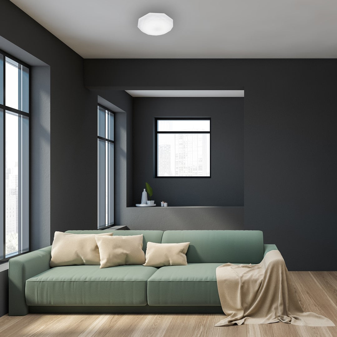 Hex Ceiling Lamp 26cm Great Value  LED Light Source Included