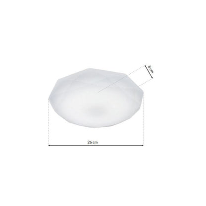 Hex Ceiling Lamp 26cm Great Value  LED Light Source Included