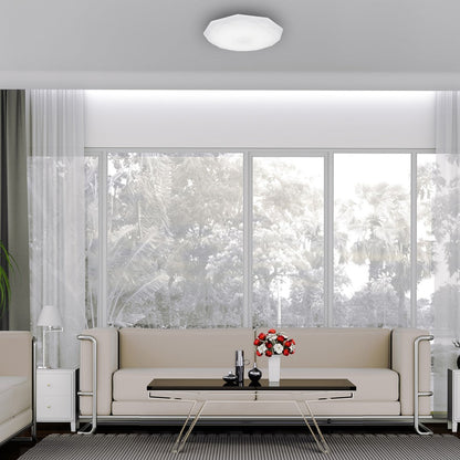 Hex Ceiling Lamp 36cm Great Value LED Light Source Included