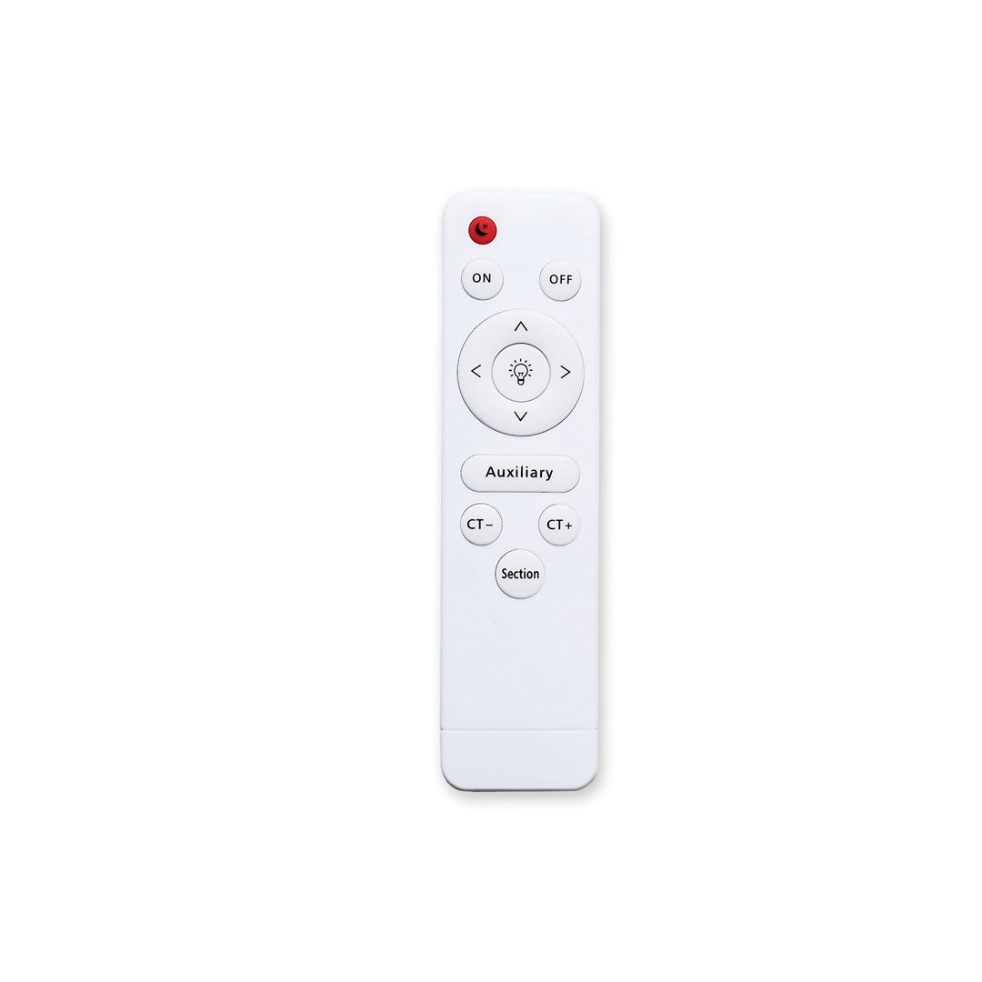 Palermo LED White Ceiling Lamp 33cm Remote Control