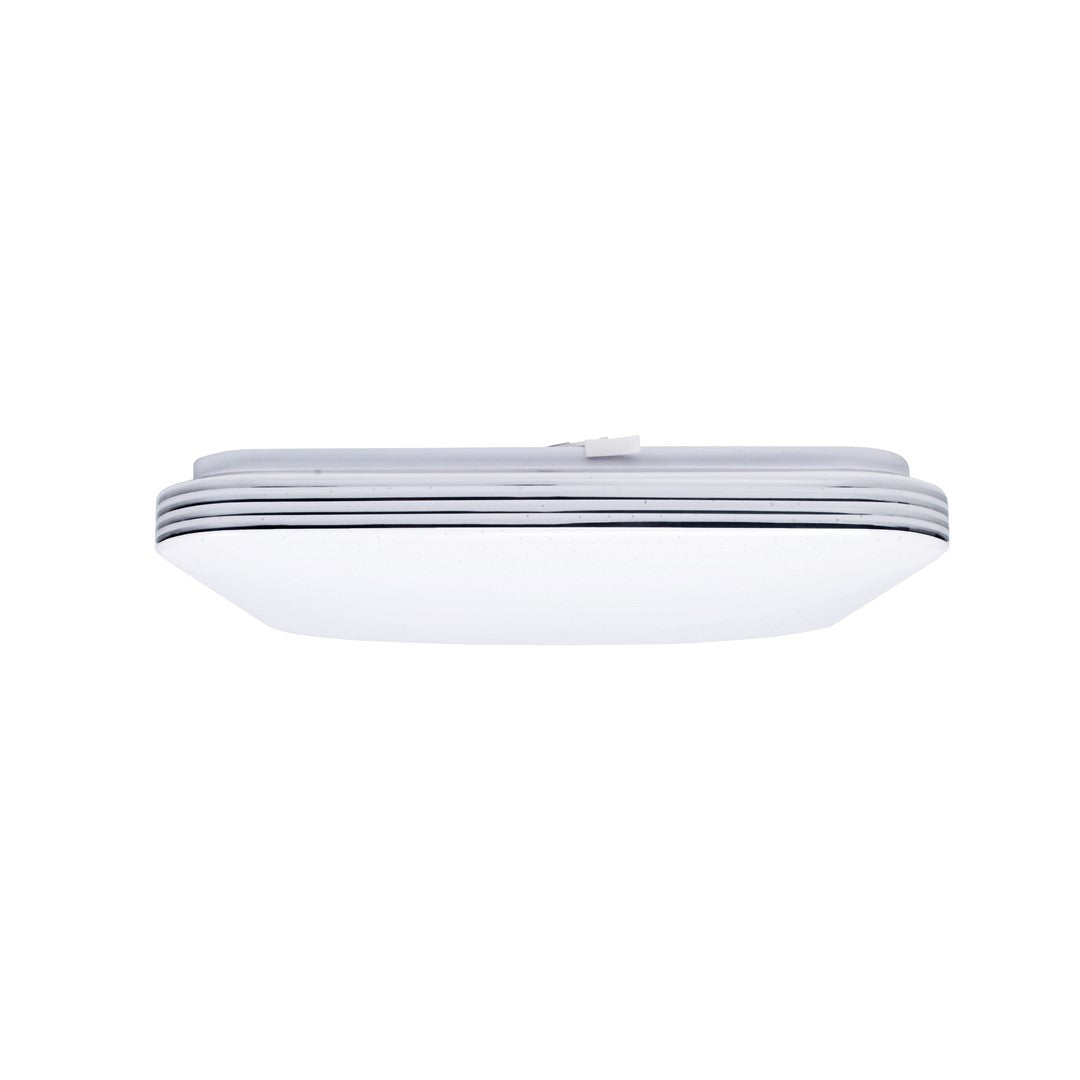 Palermo LED White Ceiling Lamp 53cm Remote Control