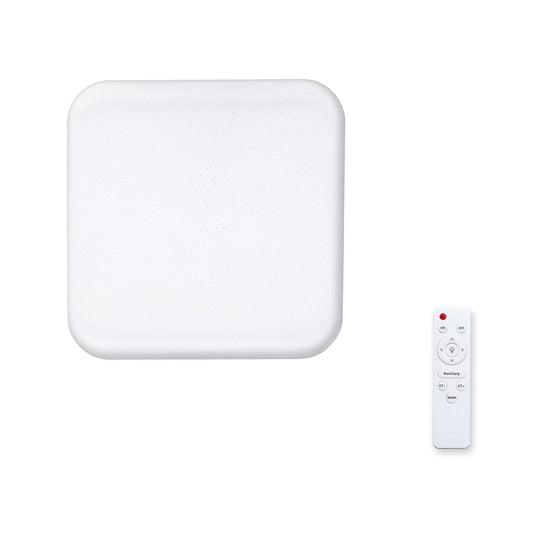 Palermo LED White Ceiling Lamp 53cm Remote Control