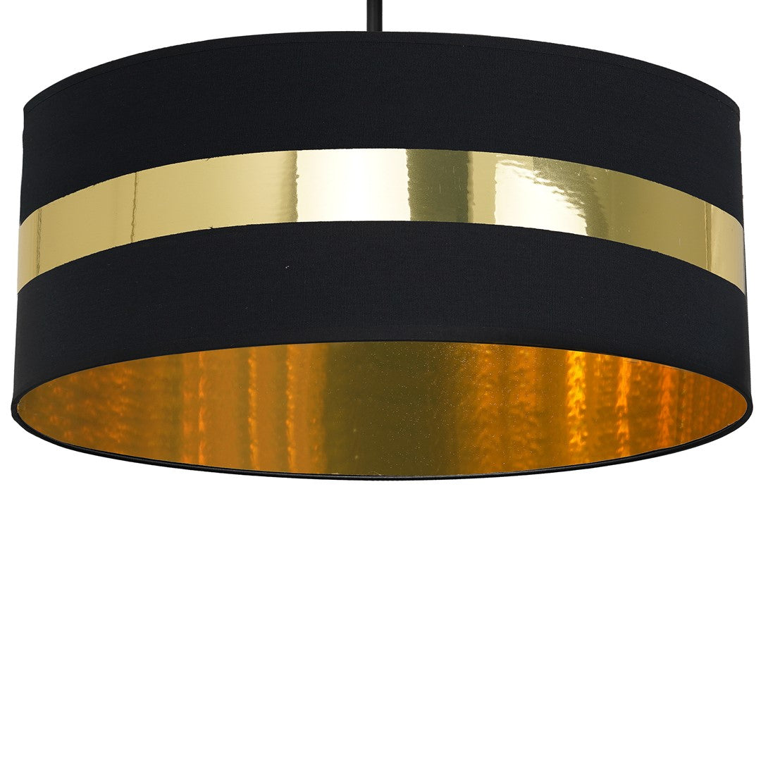Palmira Hand Made Designer Ceiling Lamp Black And Gold
