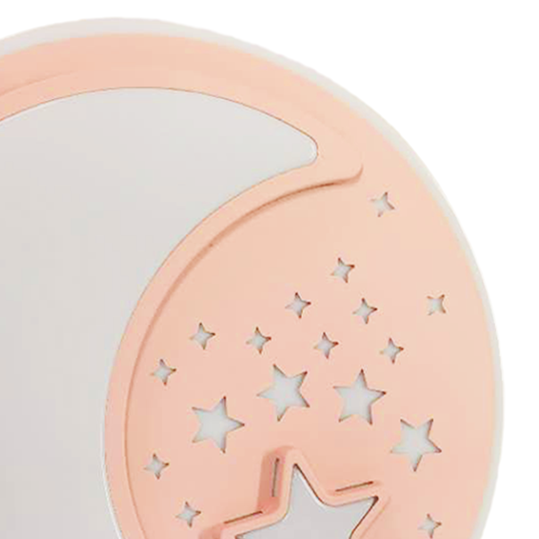 Note LED Wall or Ceiling Lamp 48cm In Pink Remote Control Included