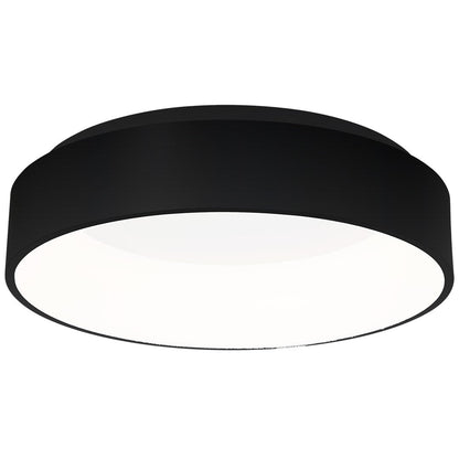 Ohio Ceiling Lamp 45cm Matt Black Built In LED Light Source