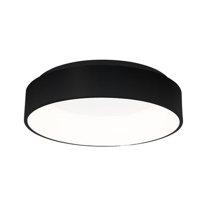 Ohio Ceiling Lamp 45cm Matt Black Built In LED Light Source
