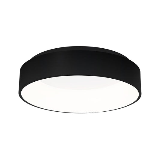 Ohio Ceiling Lamp 45cm Matt Black Built In LED Light Source