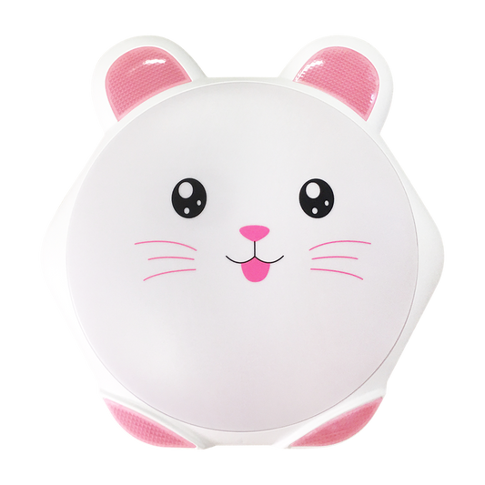 Sweet LED Childrens Wall Or Ceiling Lamp In Pink Safe Comforting