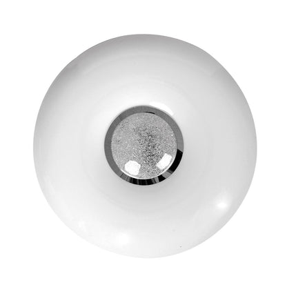 Vela Led Ceiling Lamp White 42cm Remote Control Included