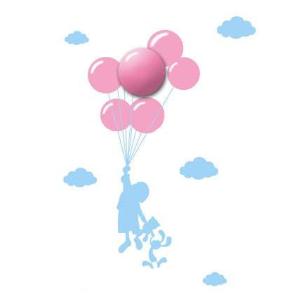 Balloons Childrens Lamp LED Fun Safe Night Light
