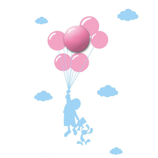 Balloons Childrens Lamp LED Fun Safe Night Light