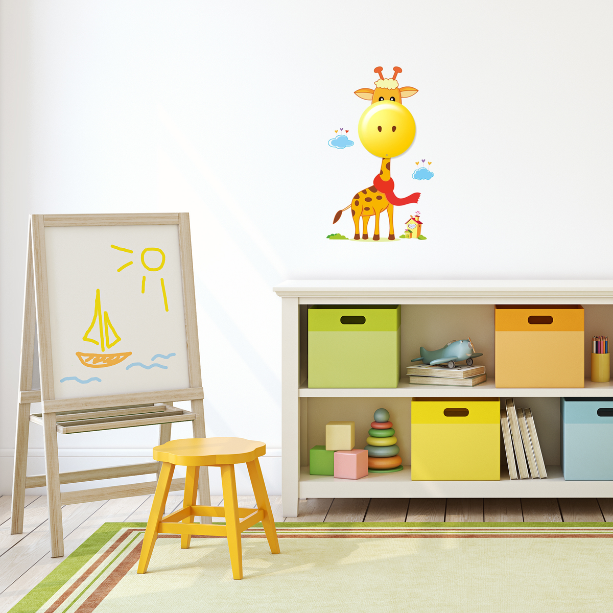 Giraffe Childrens Lamp LED Fun Safe Night Light