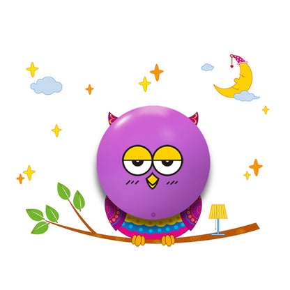 Owl Childrens Lamp LED Fun Safe Night Light