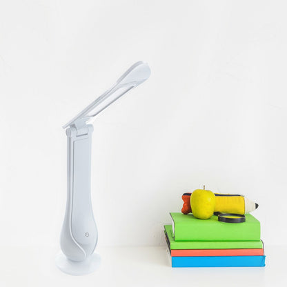 Lilly LED Table Lamp In White Adjustable And Dimmable
