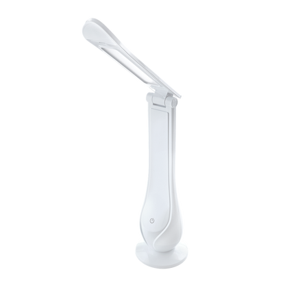 Lilly LED Table Lamp In White Adjustable And Dimmable