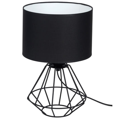 Colin Table Lamp Hand Made Matt Black Industrial Chic