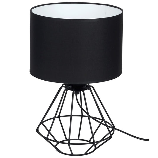 Colin Table Lamp Hand Made Matt Black Industrial Chic